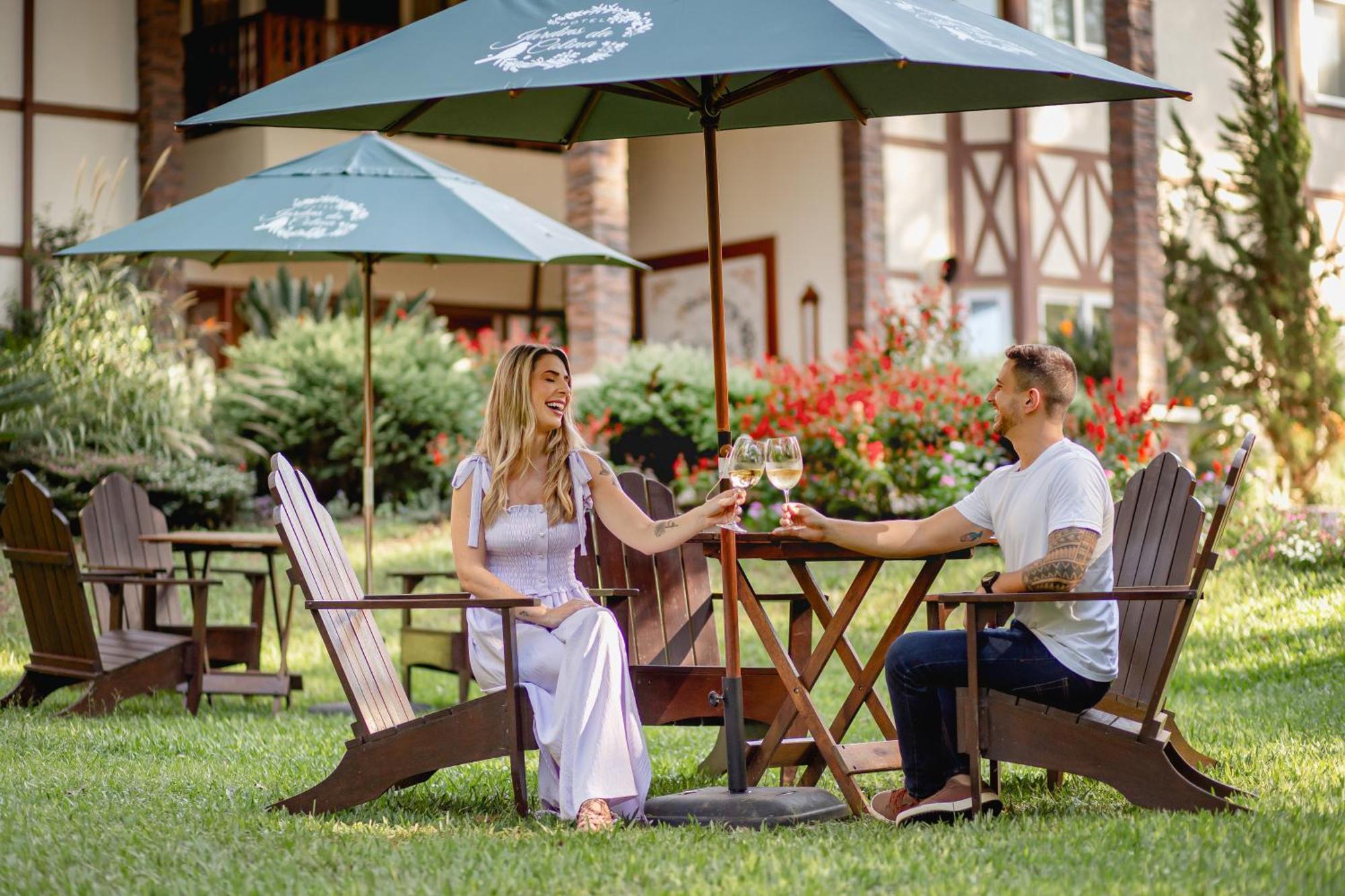 Hotel Jardins Da Colina Nova Petropolis Eksteriør bilde