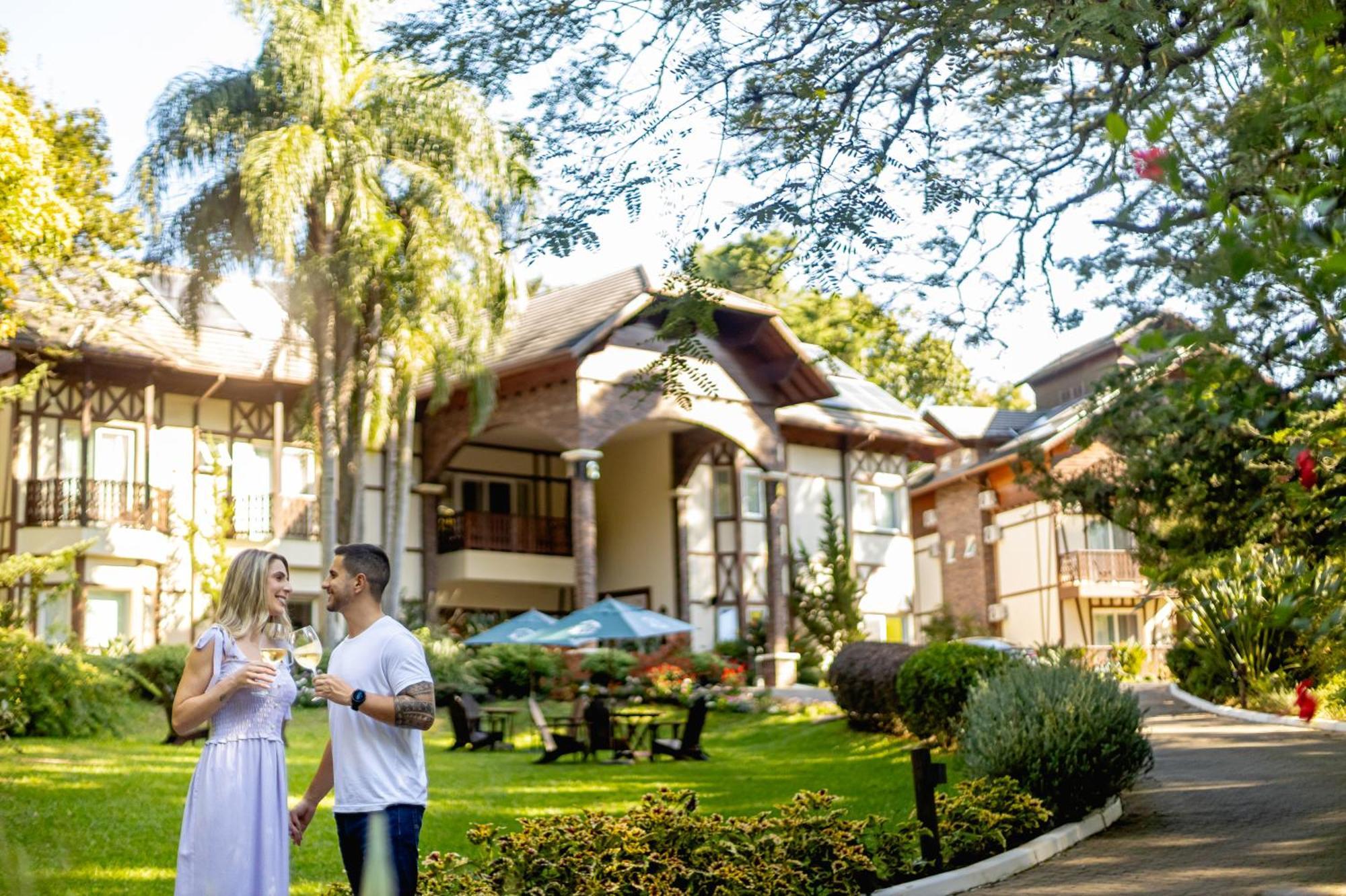 Hotel Jardins Da Colina Nova Petropolis Eksteriør bilde