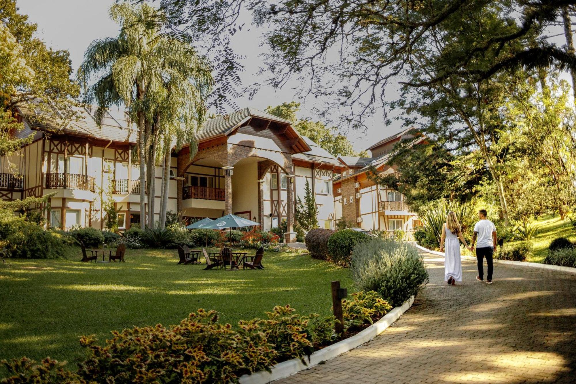 Hotel Jardins Da Colina Nova Petropolis Eksteriør bilde